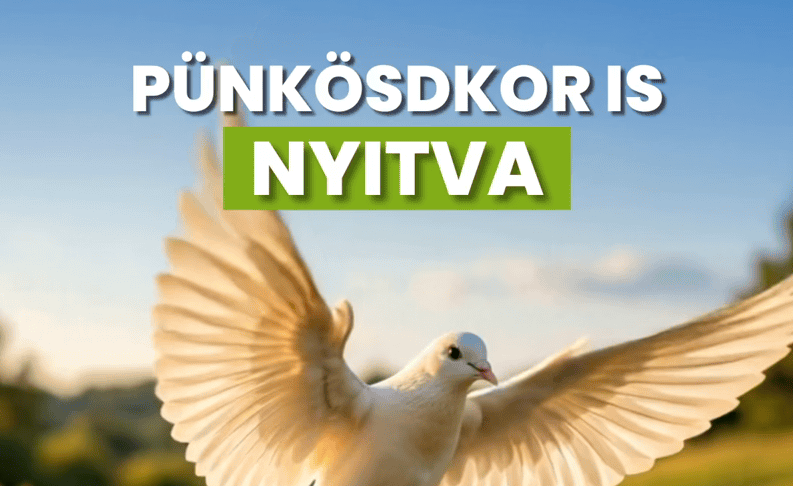 Pünkösdkor is várunk benneteket!